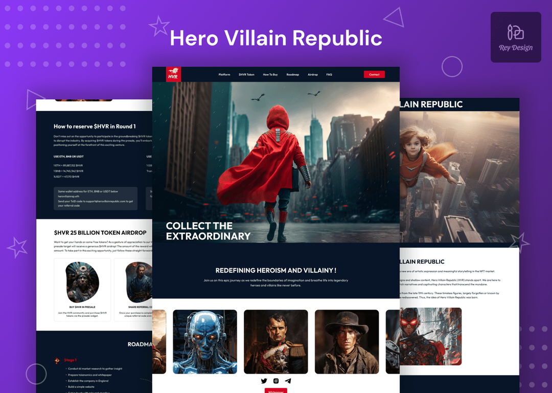 Hero Villain Republic